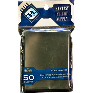 FFG: Standard Black Card Sleeves (63.5x88 mm)